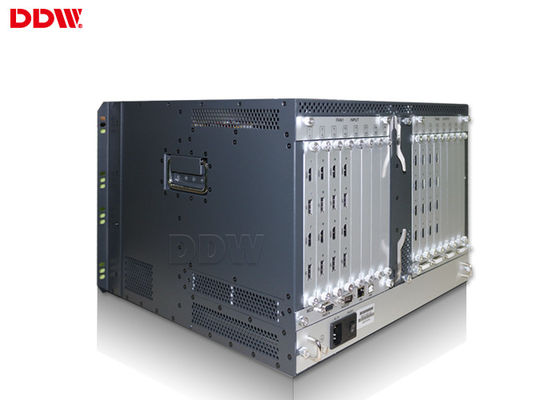 Màn hình phòng điều khiển Bộ điều chỉnh video Tường HDMI / DVI / VGA / AV / YPbPr Tín hiệu đầu vào DDW-VPH1010