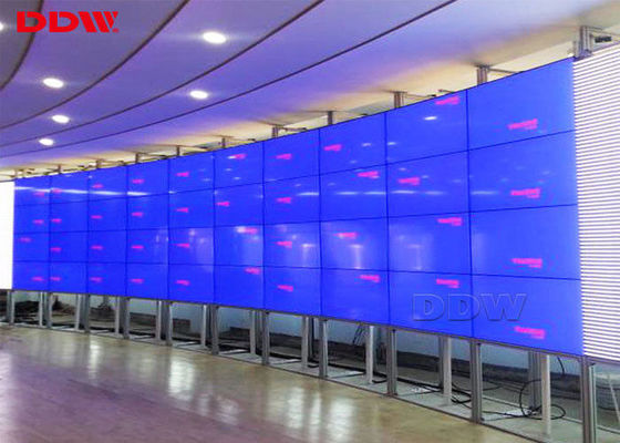 Videowall tròn 500nits màn hình LCD samsung 46 inch cho trung tâm mua sắm