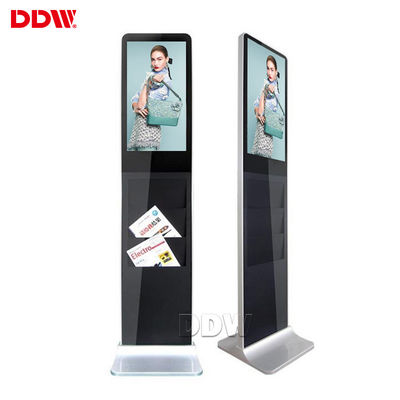 Độ phân giải tối đa 1920x1080 Tín hiệu kỹ thuật số kiosk đứng miễn phí Góc nhìn 178 ° DDW-AD6501SNT