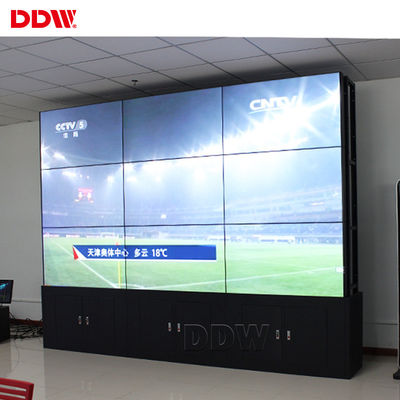 Màn hình cảm ứng hồng ngoại 3,5 mm 55 "Bức tường video cho quảng cáo 500 Nits 1920 X 1080 Hoạt động dễ dàng