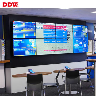 1.8mm CCTV Video Wall 55 inch Độ phân giải 1920 * 1080 Với 500nits Anti-Glare