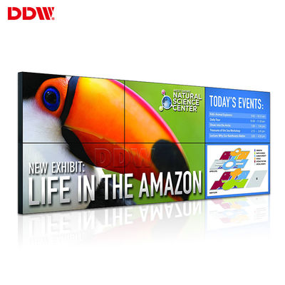 Tường video bảo mật 46 inch HD LCD 1920x1080 RJ45 Loop Daisy Chain Bezel siêu hẹp