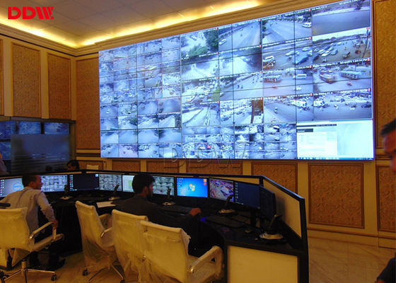 Tường video CCTV đa màn hình cho trung tâm giám sát an ninh 1920 * 1080P