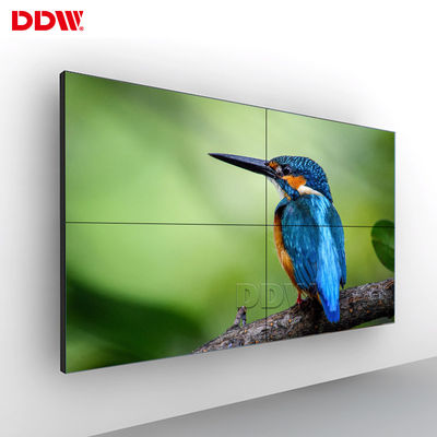Phòng hội nghị Màn hình LCD Video treo tường 500 Nits Nhà hàng Khách sạn Đa giao diện