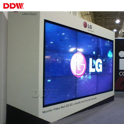 Màn hình video LCD thương mại 60Hz Hiển thị 46 inch 1,7 Mm 1920 * 1080 VGA Y Pb Pr AV
