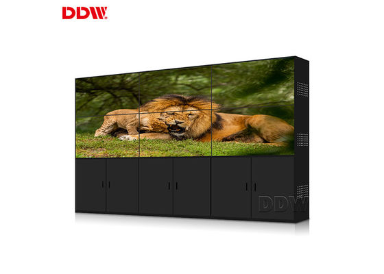 1920 * 1080 Phòng điều khiển Video Wall / Màn hình LCD đa bảng chống lóa
