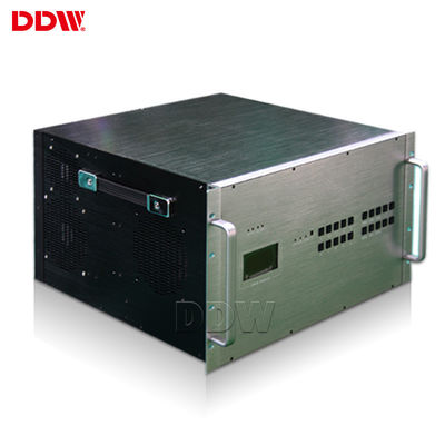 Đầu vào kép DVI Bộ điều khiển ma trận tường 4k Video 6 số đầu ra tối đa