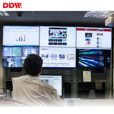 Hộp điều khiển treo tường video 4K LCD Dp 4K DVI Đầu vào HDMI SD Điều khiển Android IOS 32bit